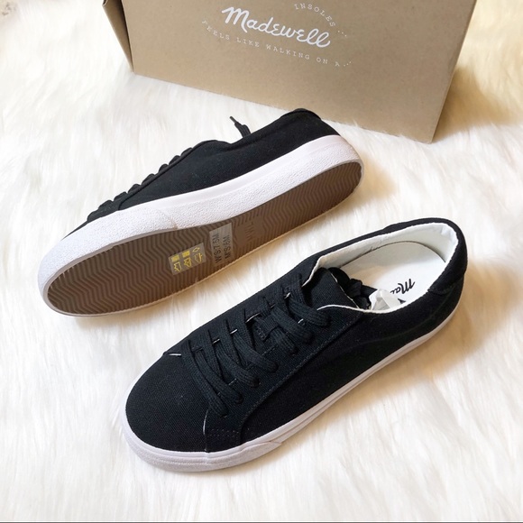 Madewell Shoes - Madewell Sidewalk Low Top Canvas Sneakers Sz 7.5